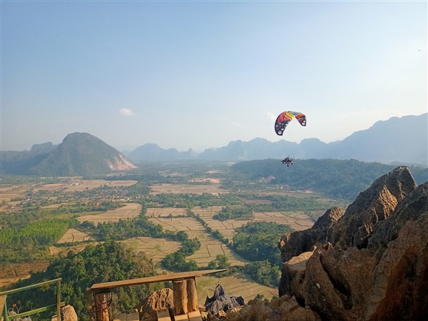 Лаос Ванг-Вьенг 16 января 2026 Pha Ngern Silver Cliff View Point 9