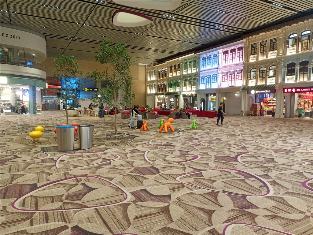 Сингапур 17 декабря 2025 Changi терминал выхода 5