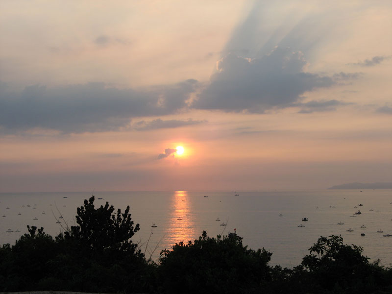 ЮВА 2007 Вьетнам море закат